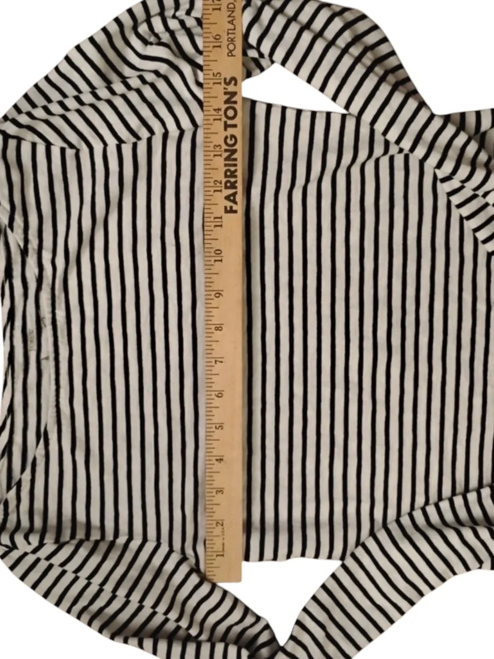 J. Crew Artist Tee Long Sleeve Striped 100% Cotton XS